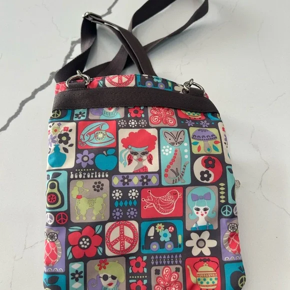 LeSportsac Colorful Patchwork Crossbody Bag - Picture 2 of 2
